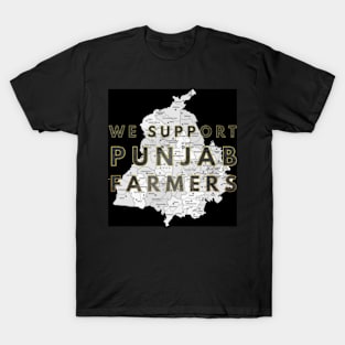 WE SUPPORT PUNJAB FARMERS T-Shirt